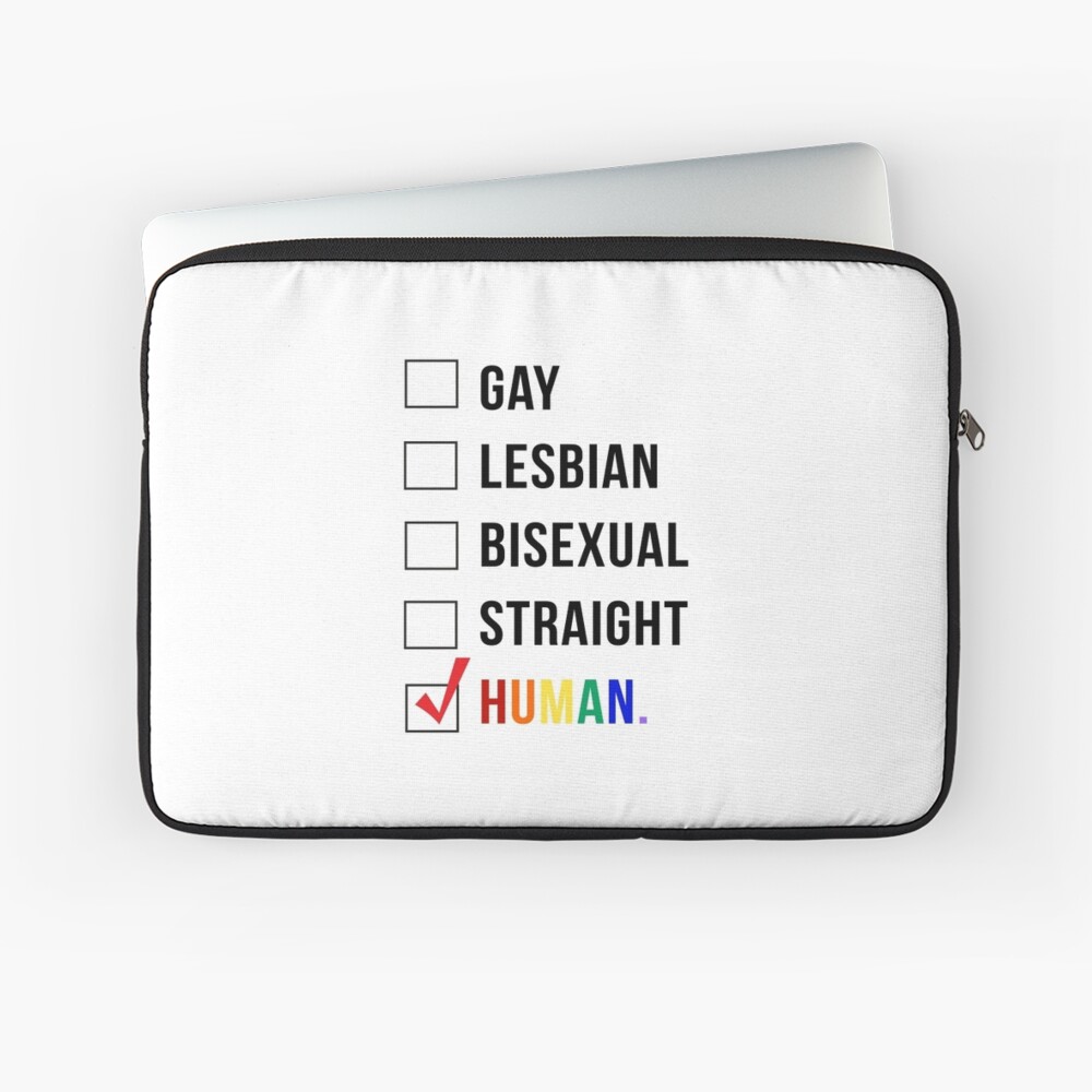 Human Checklist. Gay, Lesbian, Bisexual, Straight, Human