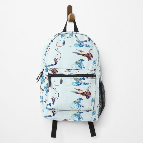 Item preview, Energy of the ocean abstract humingbirds designed and sold by TitaCris.