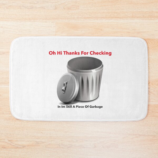 Item preview, Still a Piece of Garbage Red-Gray Design  designed and sold by adamtepl.