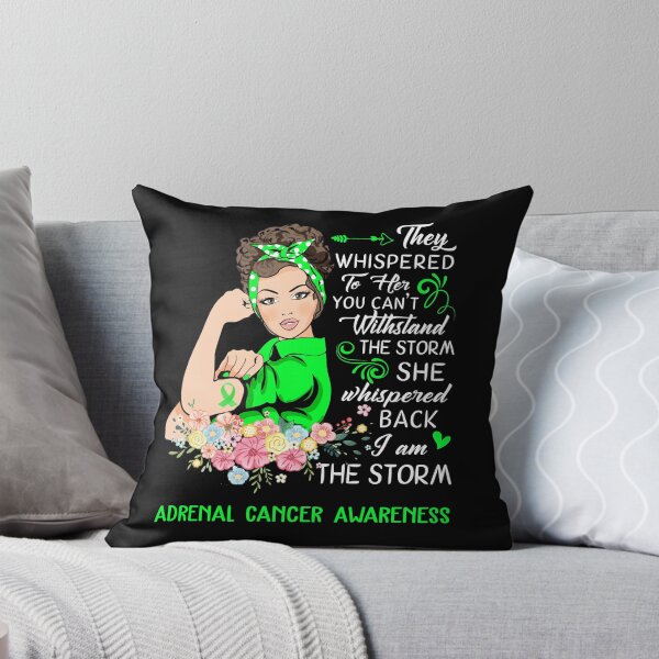 Item preview, I Am The Storm Adrenal Cancer Awareness designed and sold by Brad-FI.