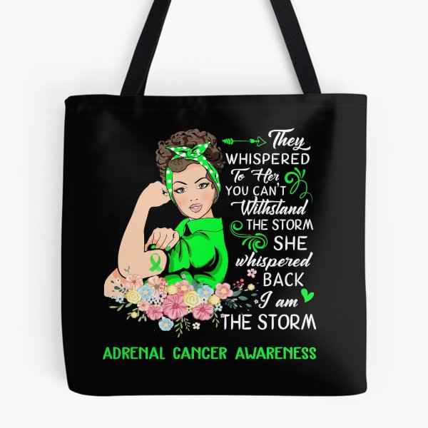 Item preview, I Am The Storm Adrenal Cancer Awareness designed and sold by Brad-FI.