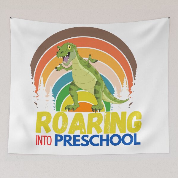 Item preview, Roaring into preschool designed and sold by Achidesign.