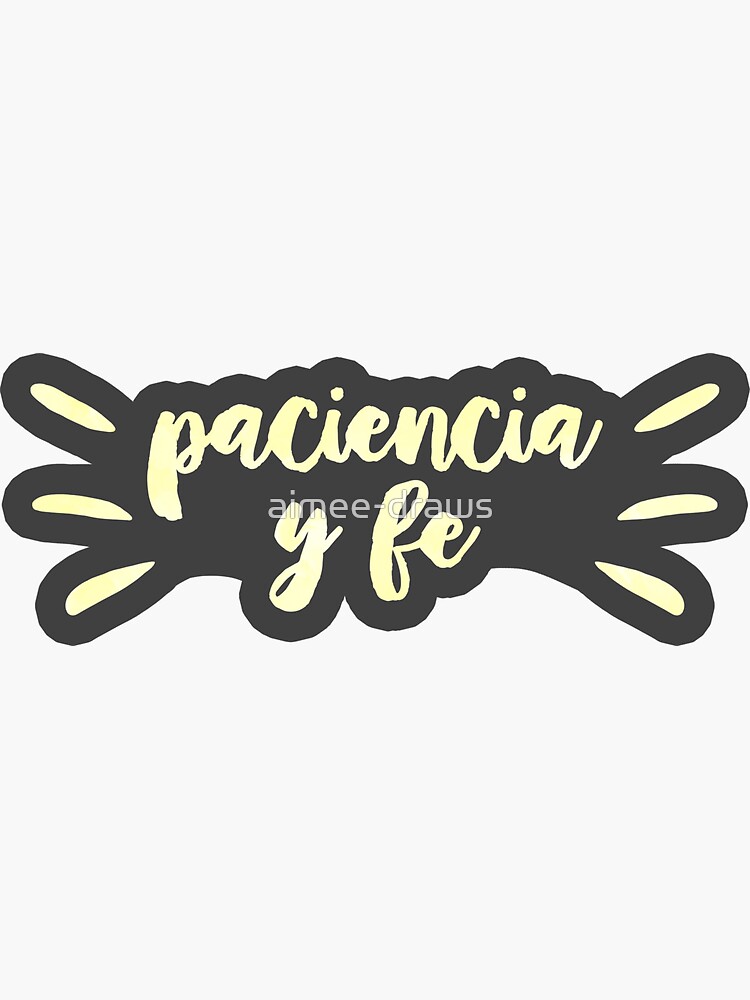 Paciencia Y Fe | In the Heights by aimee-draws