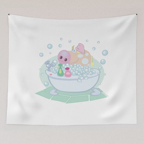 Item preview, Funny Cow in the Bathroom designed and sold by Pavnud.