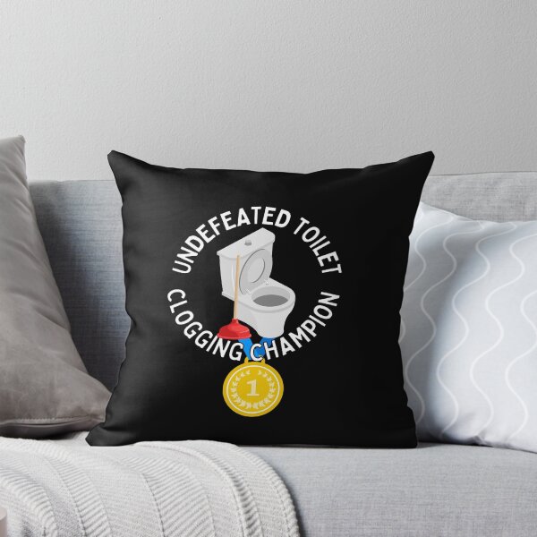 Item preview, undefeated toilet clogging champ designed and sold by JosTees96.