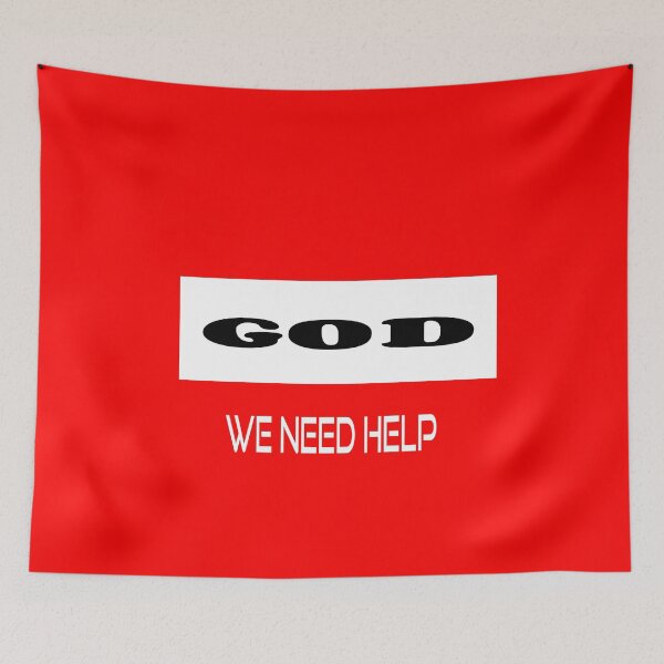 Item preview,  God (We need Help) designed and sold by porfysoundtrack.