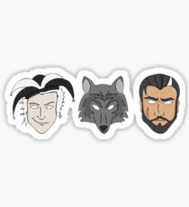 Fitz, The Fool, and Nighteyes Sticker