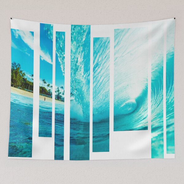 Item preview, Blue Waves and Sandy life. designed and sold by Only4sometimes.