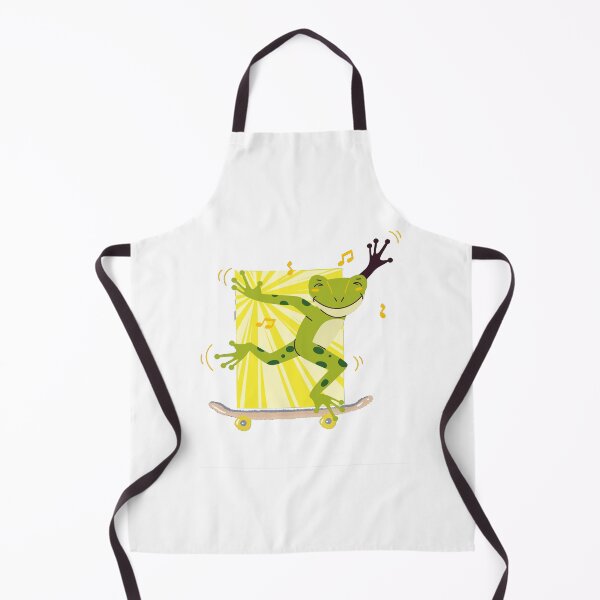 Item preview, Frog on skateboard designed and sold by Zikassabi.