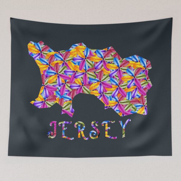 Item preview, The flowery isle of Jersey / ile de jersey designed and sold by articlave.