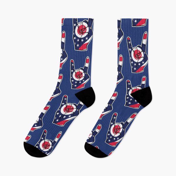 Item preview, Ohio Flag Rock On Hand designed and sold by SLAG-Creative.