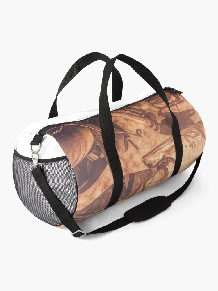 Thumbnail 2 of 3, Duffle Bag, Rust Rusty Rusted Rusting designed and sold by Jim Love.