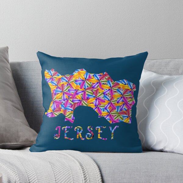 Artikelvorschau, Die blumige Insel Jersey / ile de Jersey entworfen und verkauft von articlave.