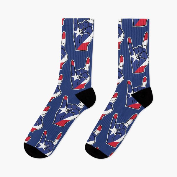 Item preview, Puerto Rico Flag Rock On Hand designed and sold by SLAG-Creative.