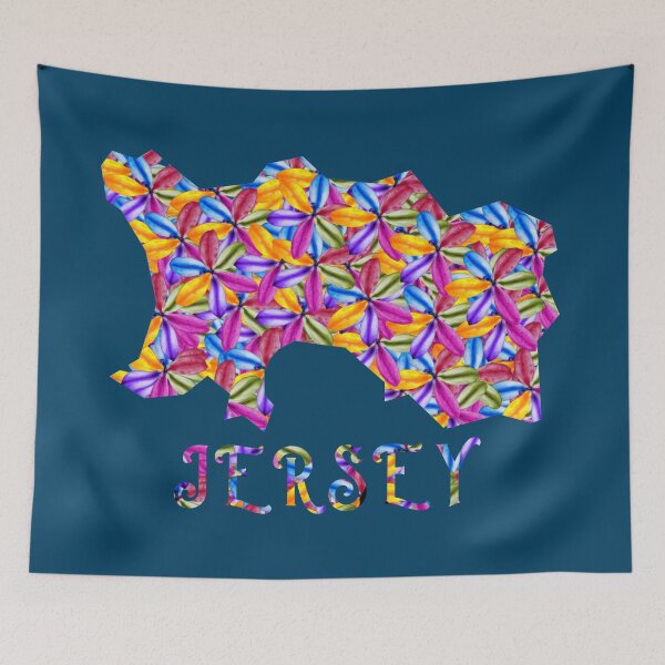 Item preview, The flowery isle of Jersey / ile de jersey designed and sold by articlave.