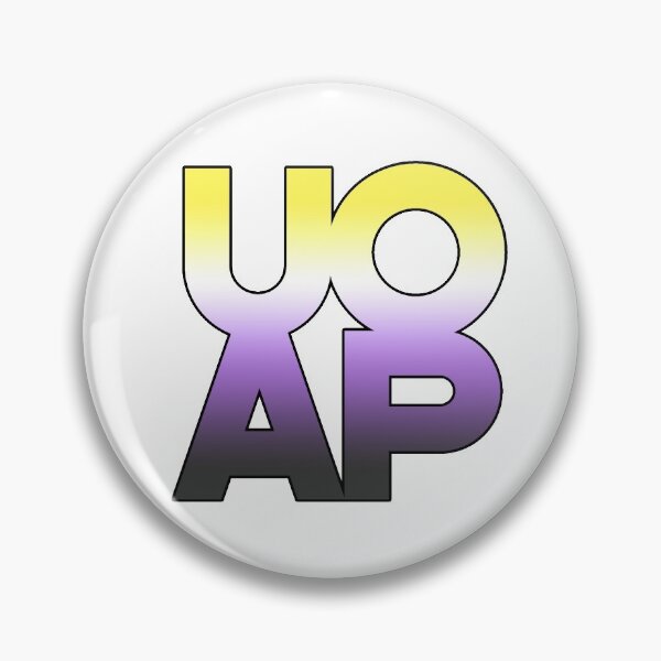 Item preview, UOAP Nonbinary Pride designed and sold by ShiNo Usagi.