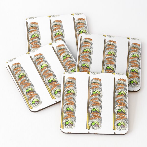 Item preview, California sushi rolls designed and sold by ArcherSketch.