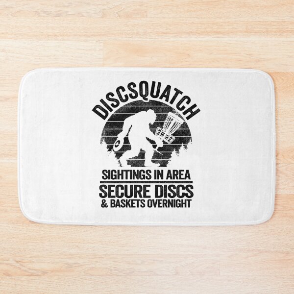 Item preview, Discsquatch Sightings In Area Bigfoot Disc Golf designed and sold by Stronzi.