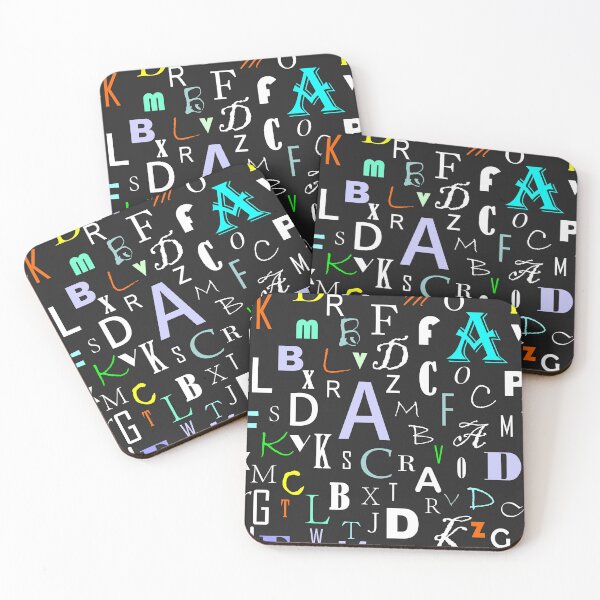 Item preview, Latin letters designed and sold by Nata-V.