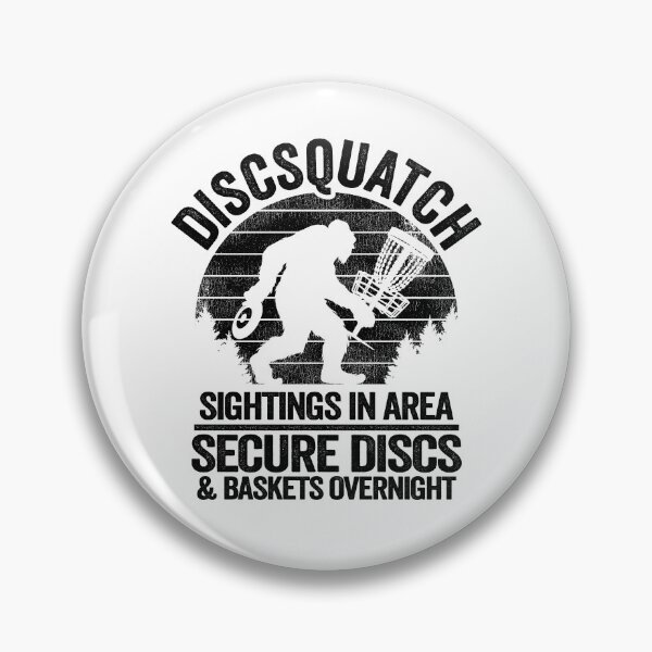 Item preview, Discsquatch Sightings In Area Bigfoot Disc Golf designed and sold by Stronzi.