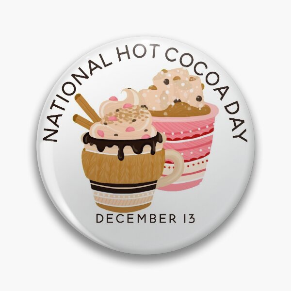 Item preview, National Hot Cocoa Day designed and sold by HolidayBug.