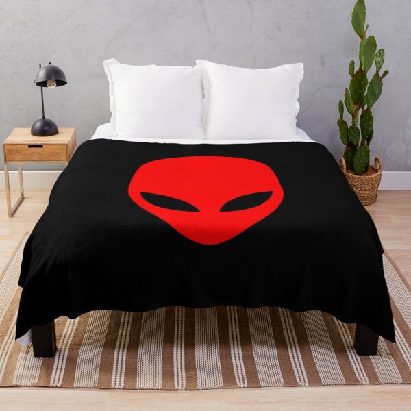 Item preview, Alien Extraterrestrial Face Red  designed and sold by MojaveTradePost.