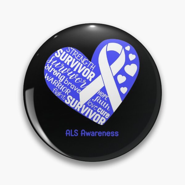 Item preview, ALS Heart Support ALS Warrior Fighting designed and sold by GennieShop.