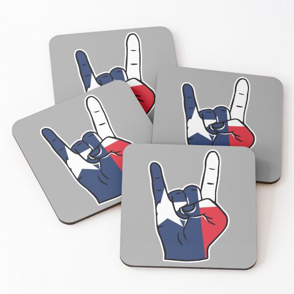 Item preview, Texas Flag Rock On Hand designed and sold by SLAG-Creative.