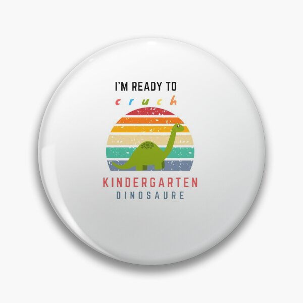 Item preview,  i'm ready to crush kindergarten dinosaur,funny children design designed and sold by Ammar-the-goat.