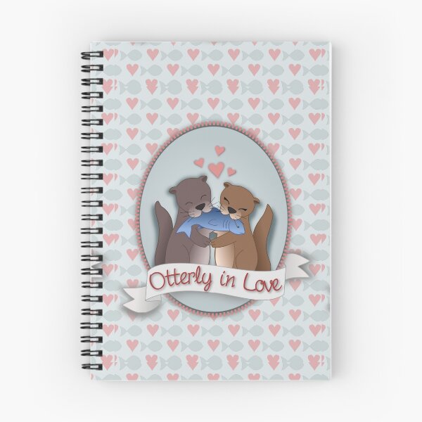 Item preview, Otterly in Love designed and sold by pinselpanda.
