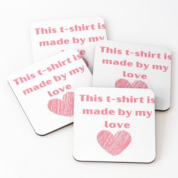 Item preview, This T-shirt is made by my love | Motivation Quote designed and sold by namipaliso.