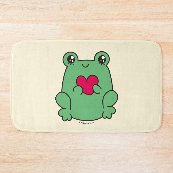 Item preview, cute frog, kawaii frog cartoon designed and sold by princessmi-com.