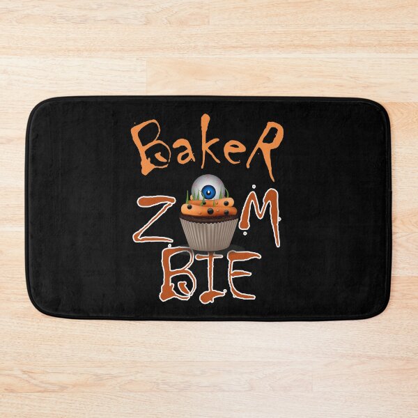 Item preview, zombie design, Cute baking design, Always bake with passion.  designed and sold by efenem.