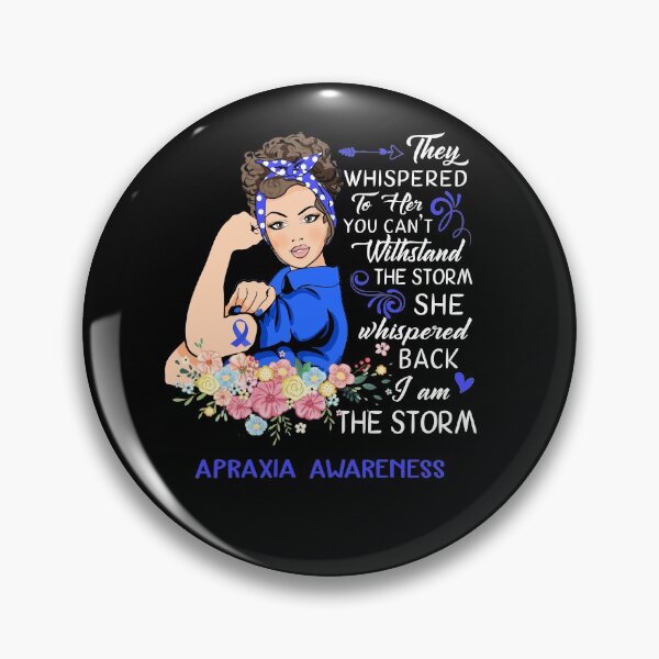 Item preview, I Am The Storm Apraxia Awareness designed and sold by Brad-FI.
