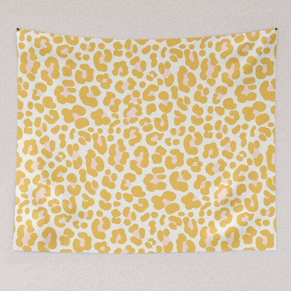 Item preview, Pink and Mustard Leopard designed and sold by stephanydc.