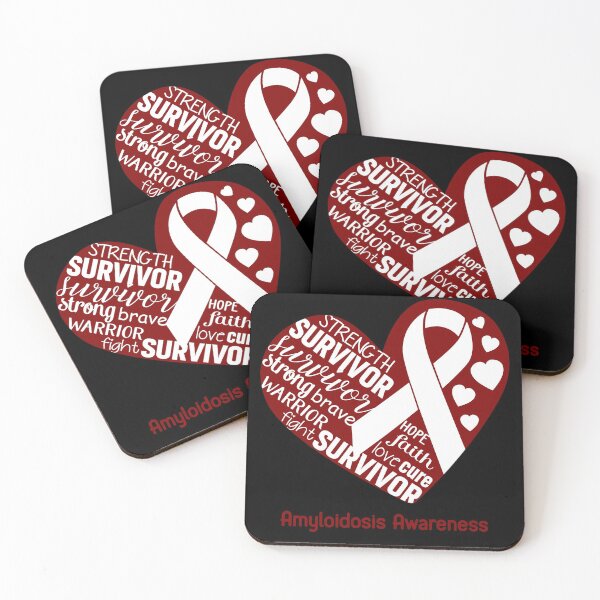 Item preview, Amyloidosis Heart Support Amyloidosis Warrior Fighting designed and sold by GennieShop.