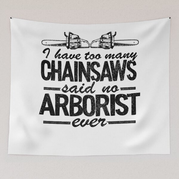Item preview, Too Many Chainsaws Funny Arborist Gift Tree Care designed and sold by Stronzi.