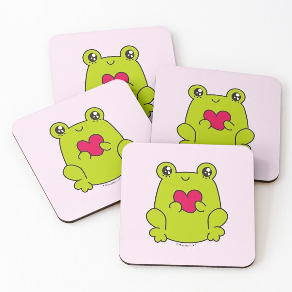 Item preview, cute frog, kawaii frog cartoon designed and sold by princessmi-com.