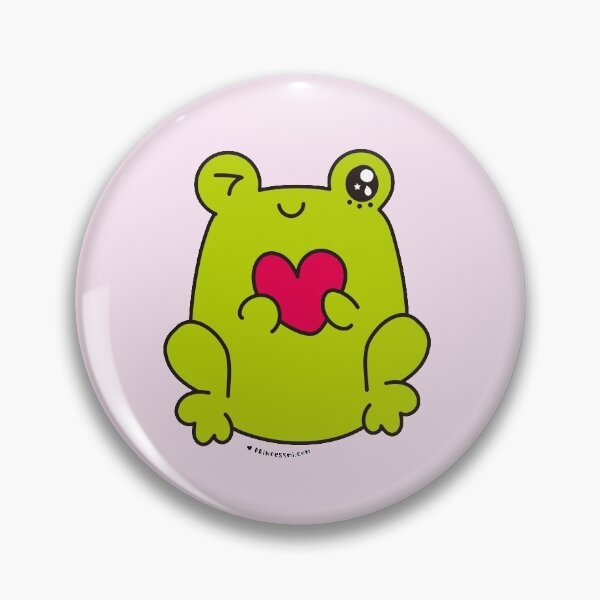 Item preview, cute frog, kawaii frog cartoon designed and sold by princessmi-com.