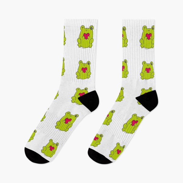 Item preview, cute frog, kawaii frog cartoon designed and sold by princessmi-com.