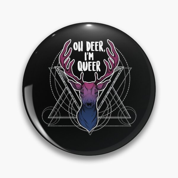 Item preview, Bisexual: Oh Deer, I'm Queer designed and sold by Clara Hollins.