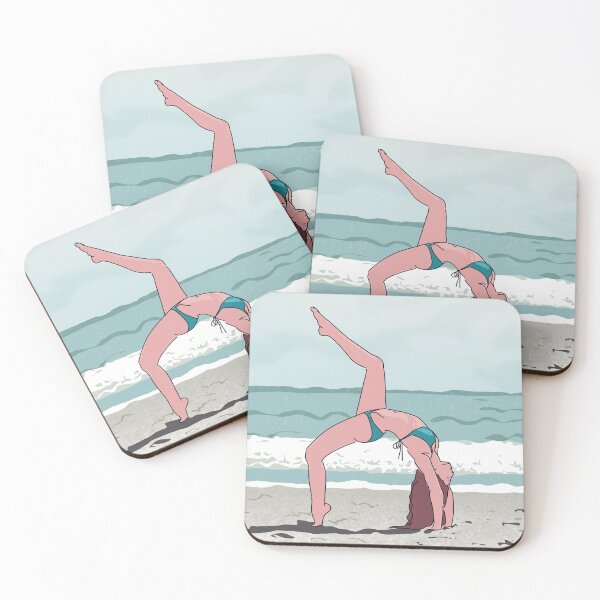 Item preview, Yoga by the beach designed and sold by Laccy.