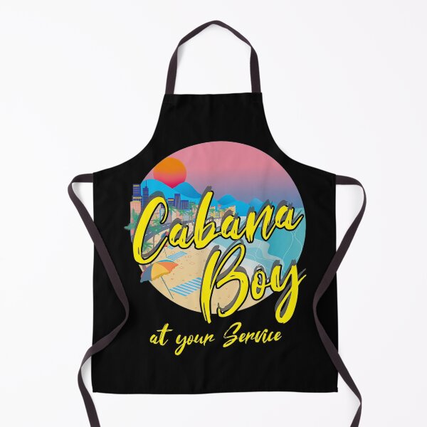 Item preview, Mens summer Cabana Boy At Your Service I Summer Travel Vacation Gift funny T-Shirt designed and sold by Magik-Art.