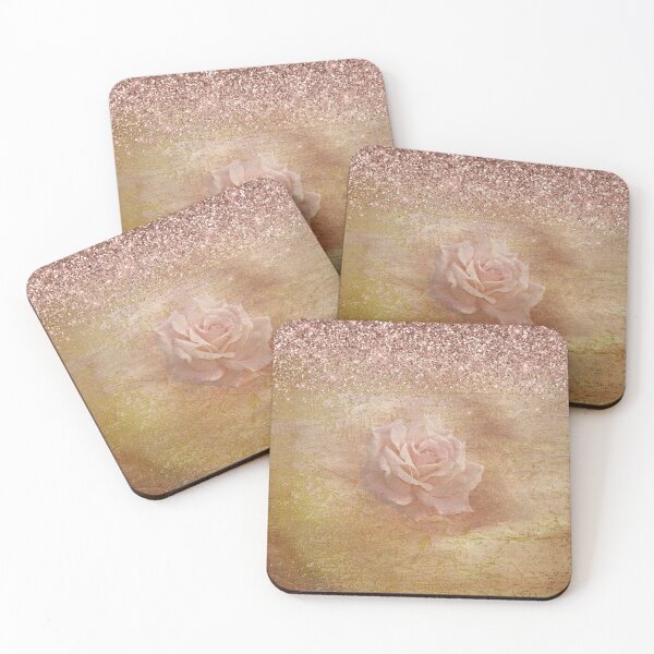 Item preview, Antique Rose Gold Glitter designed and sold by Tau Tia L Douglass.