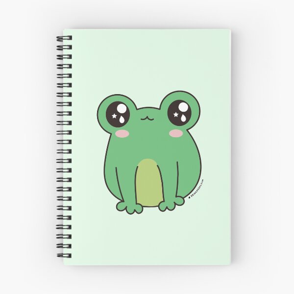Item preview, cute frog, kawaii frog cartoon designed and sold by princessmi-com.