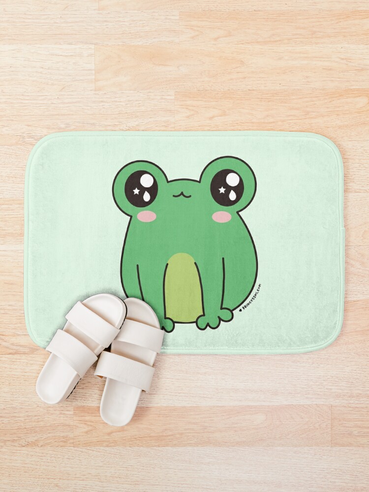 cute frog, kawaii frog cartoon | Poster