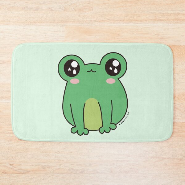 Item preview, cute frog, kawaii frog cartoon designed and sold by princessmi-com.