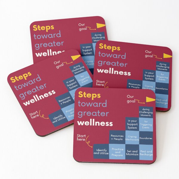 Item preview, Steps Toward Wellness designed and sold by Grace Huntley.