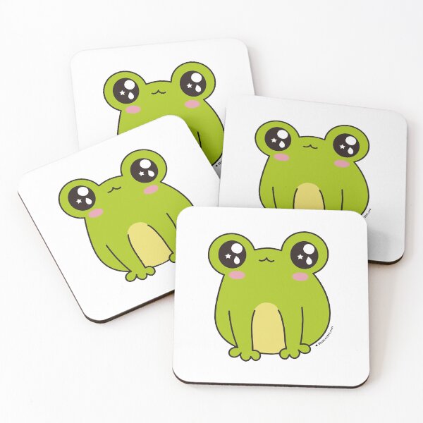 Item preview, cute frog, kawaii frog cartoon designed and sold by princessmi-com.