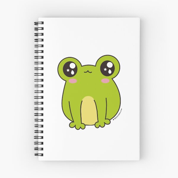 Item preview, cute frog, kawaii frog cartoon designed and sold by princessmi-com.